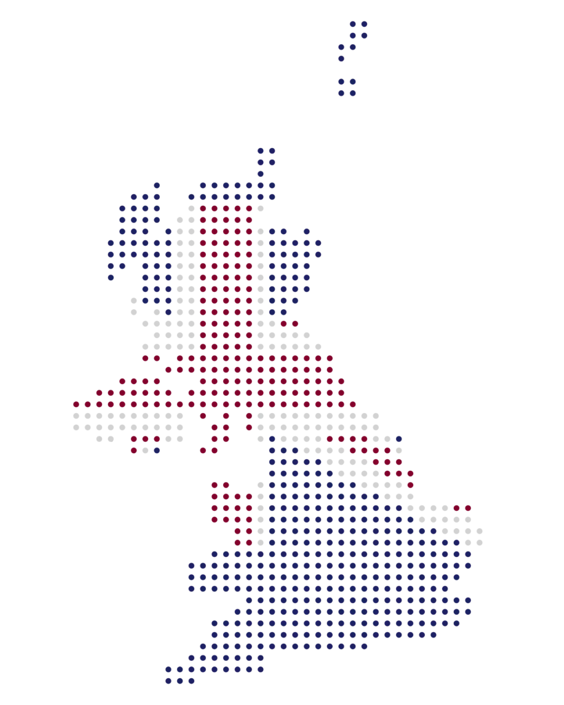 British dotted flag